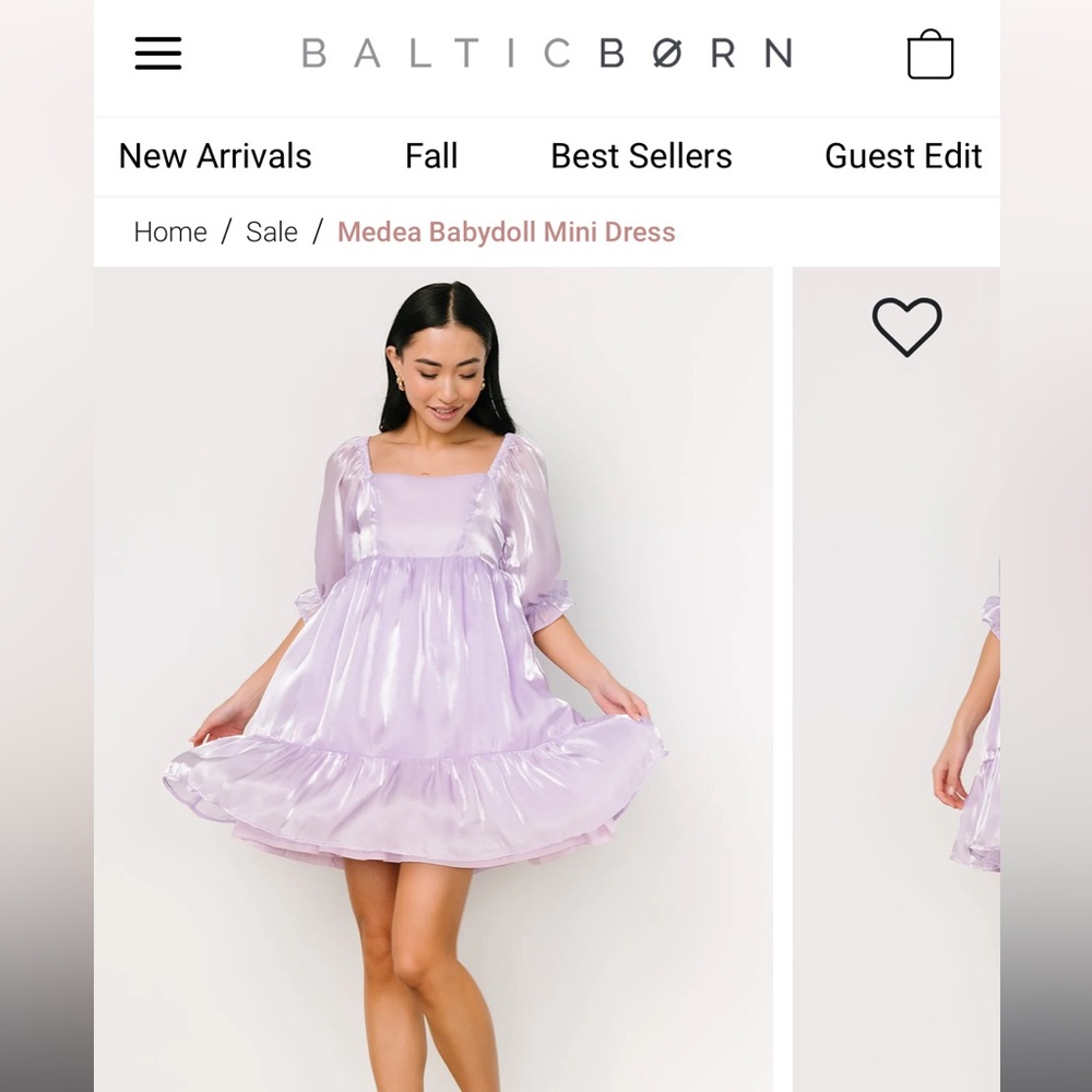 Brand new Baltic Born babydoll dress! (Never worn!)